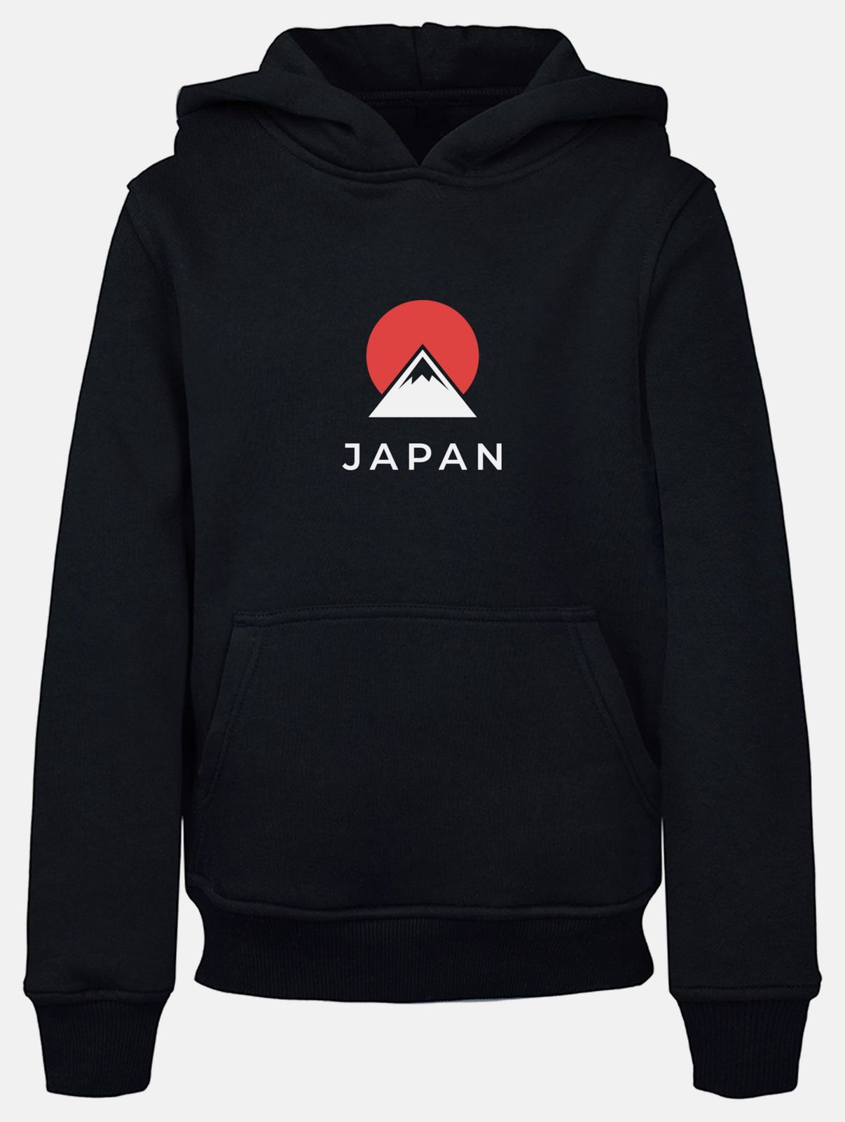 lässiger Merchcode Unisex Hoodie 300 g/m² mit Baumwolle Schwarz von Merchcode