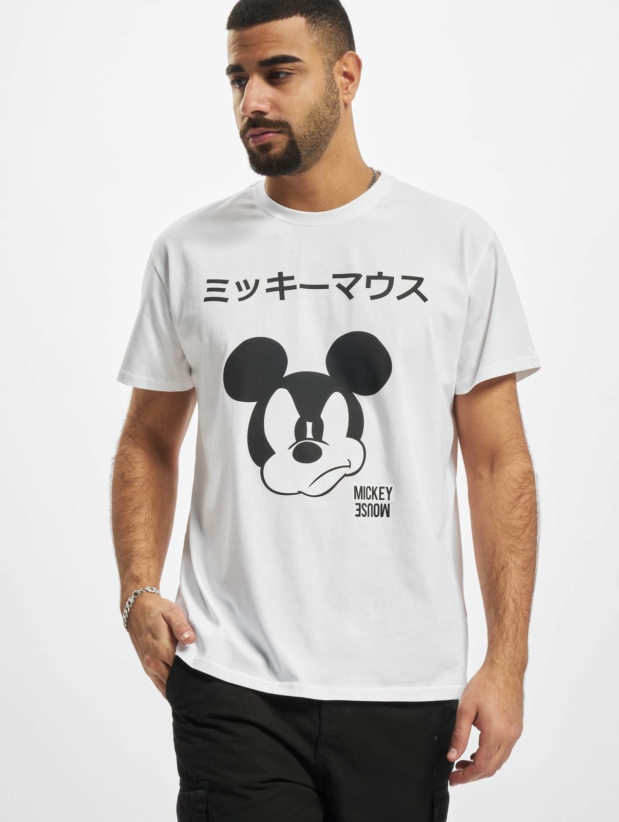 modernes Merchcode Herren T-Shirt 160 g/m² mit Baumwolle Weiß von Merchcode
