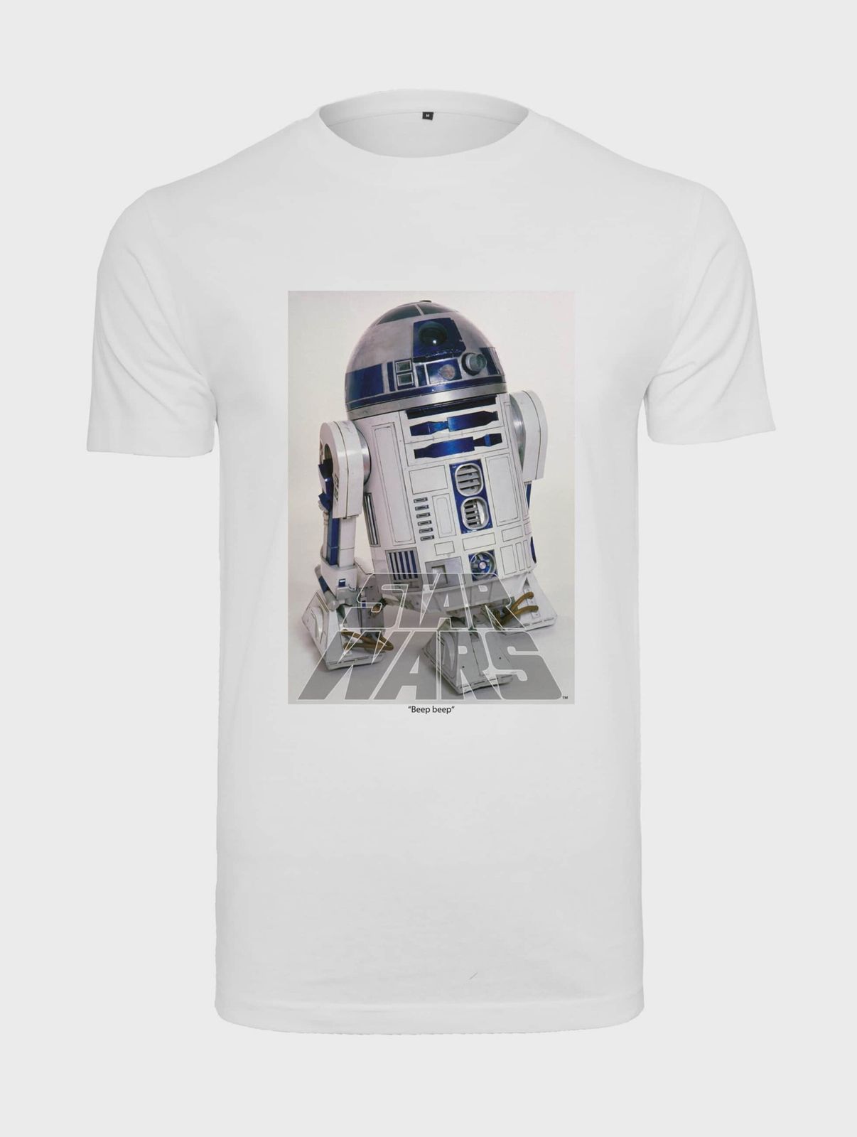 modernes Merchcode Herren T-Shirt 200 g/m² mit Baumwolle Weiß von Merchcode