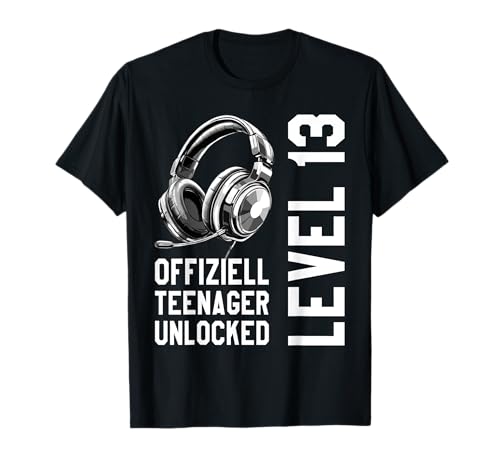 13. Geburtstag Junge Mädchen Teenager 2012 Level 13 Unlocked T-Shirt 13. Geburtstag Junge Mädchen Teenager 2012 Level 13 Unlocked T-Shirt von Merchfun 13 Geburtstag Official Teenager
