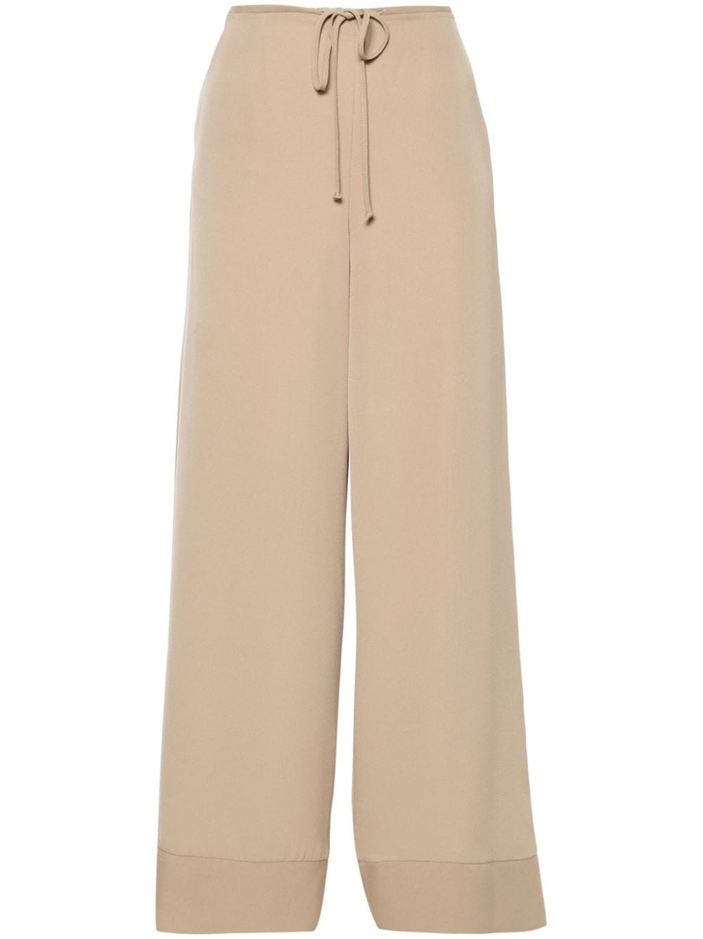 Merci Hose mit weitem Bein - Nude von Merci