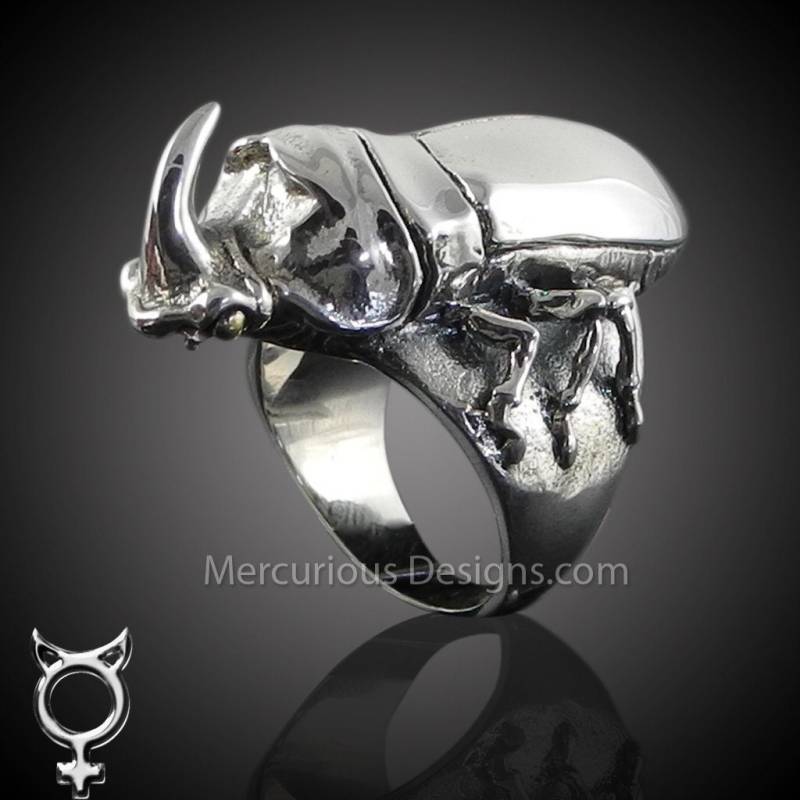 Nashornkäfer Ring von MercuriousDesigns