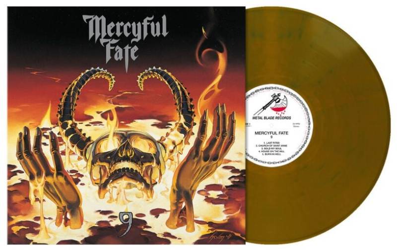 Mercyful Fate 9 LP multicolor von Mercyful Fate