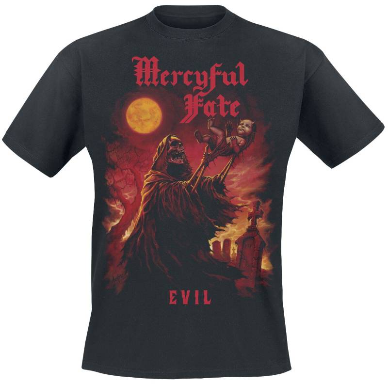 Mercyful Fate Evil (40th Anniversary) T-Shirt schwarz in XL von Mercyful Fate