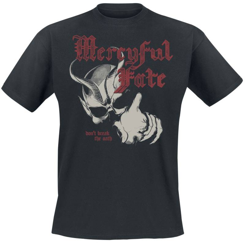 Mercyful Fate T-Shirt - The Ruler Of Earth - S bis 3XL - für Männer - Größe XL - schwarz  - Lizenziertes Merchandise! von Mercyful Fate
