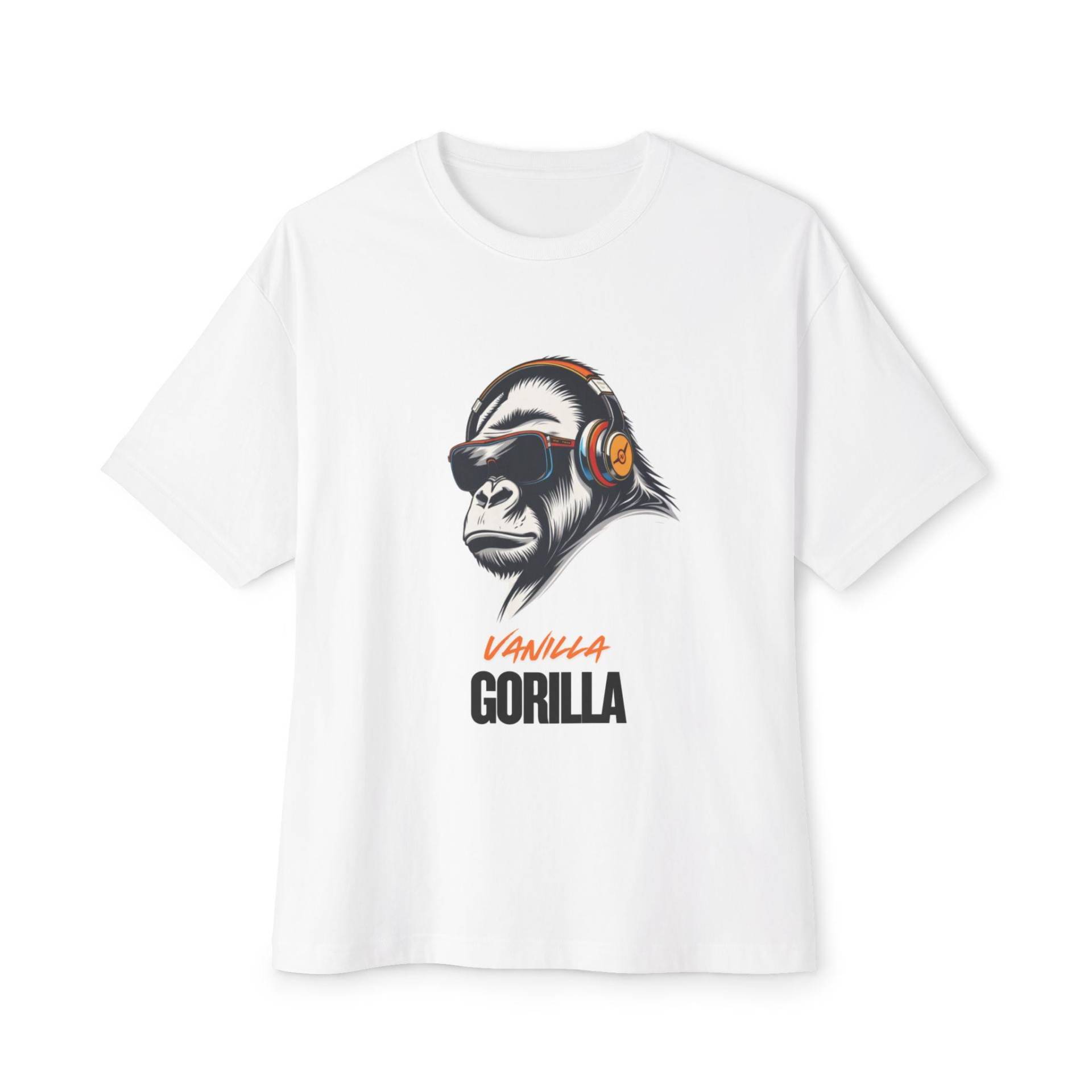 Vanilla Gorilla Unisex Übergroßes Boxy T-Shirt Vanilla Gorilla Unisex Übergroßes Boxy T-Shirt von MergedArt