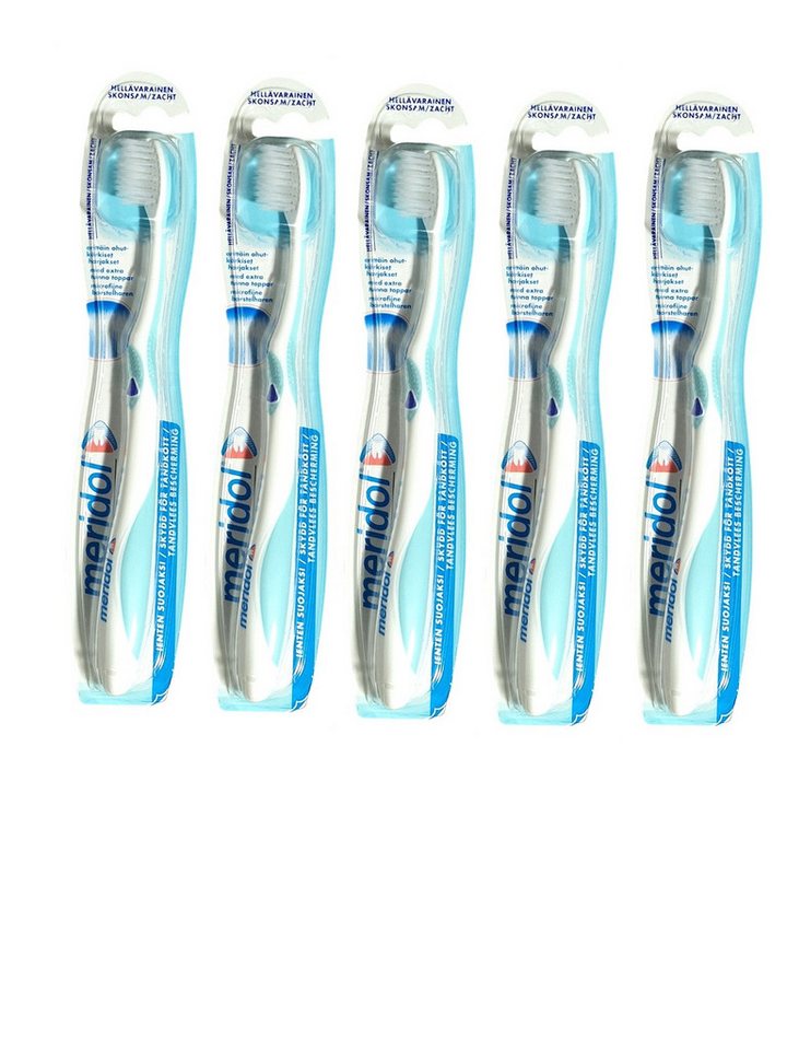 Meridol Zahnbürste 5x Meridol Zahnbürste Soft von Meridol