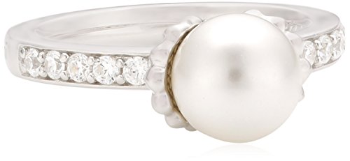 Merii Damen-Ring 925 Sterling Silber rhodiniert Gr.60 (19.1) M0740R/90/L1/60 von Merii