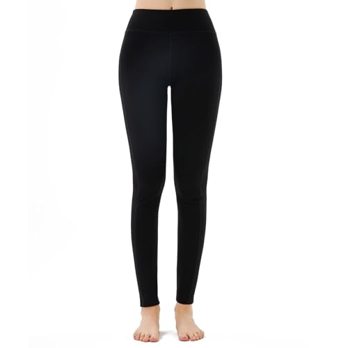 Merino Protect Leggings aus 100% Merinowolle Damen Base Layer Thermal Underwear weiche Lange Lange Unterhose Zum Wandern Skifahren von Merino Protect