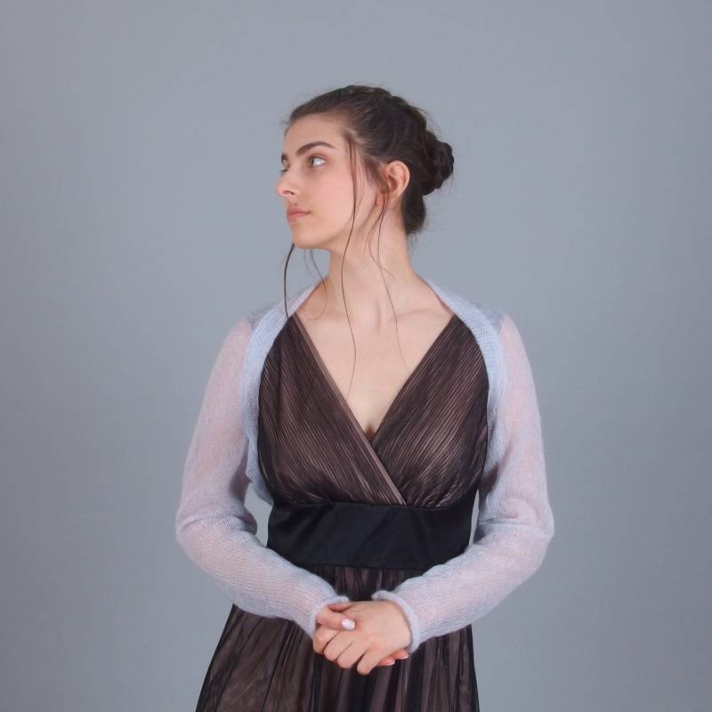 Fuzzy Kurze Ernte Mohair Bolero, Flauschige Abend Shrug, Braut Hochzeit Vertuschen, Schiere Frühling Sommer Topper, Plus Size Brautjungfer Fuzzy Kurze Ernte Mohair Bolero, Flauschige Abend Shrug, Braut Hochzeit Vertuschen, Schiere Frühling Sommer Topper, Plus Size Brautjungfer von Merinossa
