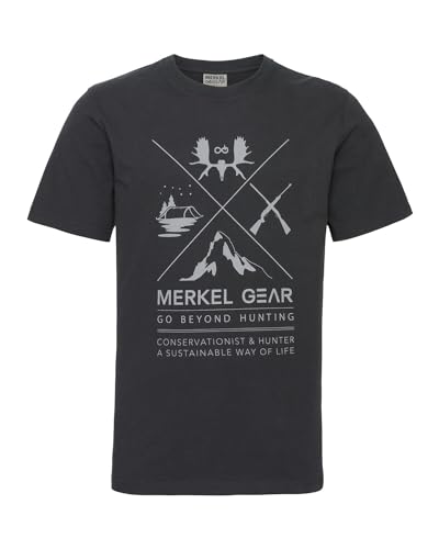 Merkel Gear Cross Hunting T-Shirt Anthrazit XL von Merkel Gear
