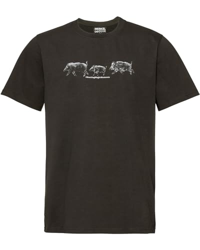 Merkel Gear Driven Hunt T-Shirt Braun L von Merkel Gear