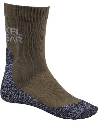 Merkel Gear Merino Socks short Grün/Grau 4 von Merkel Gear
