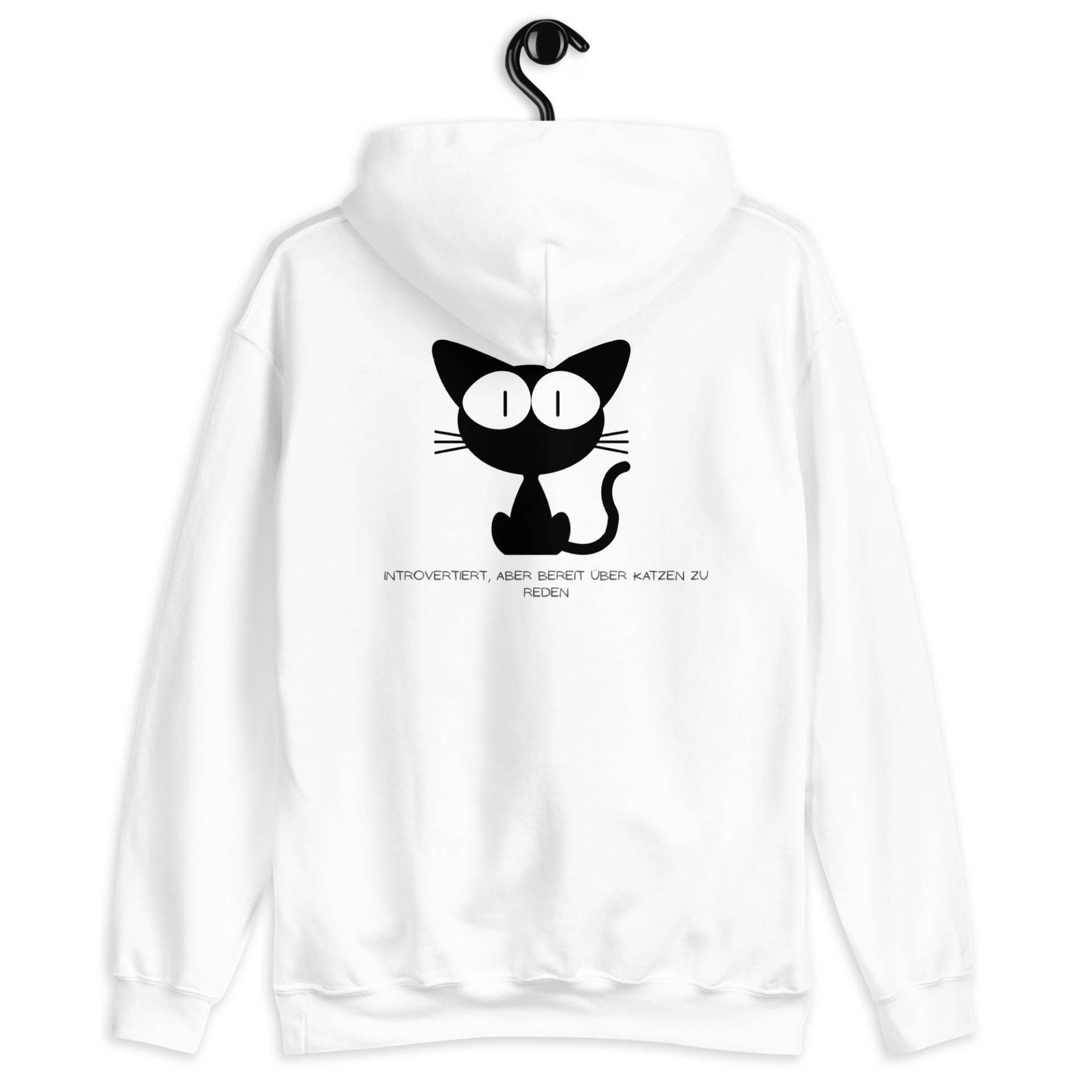 Frecher Katzen Hoodie - Freches Tiermotiv, Gemütlicher Kapuzenpullover Für Katzenliebhaber, Oversized Hoodie von MerkerHarmsDesigns