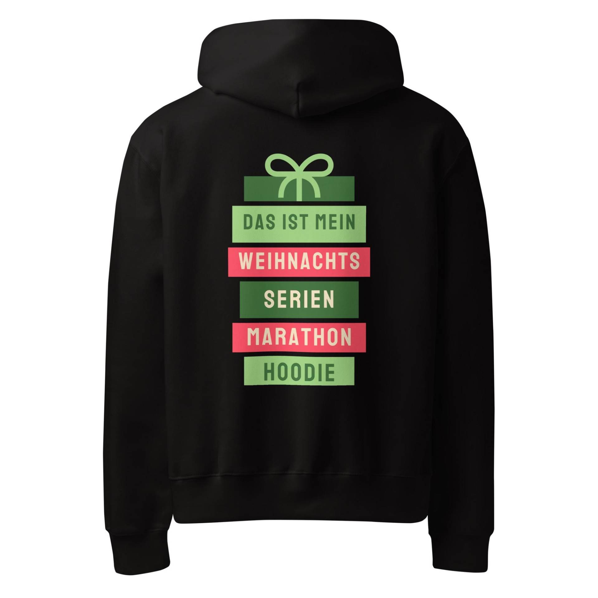 Lustiger Weihnachts Hoodie - Geschenk Für Serienfans Kuscheliger Unisex Hoodie, Oversized Hoodie von MerkerHarmsDesigns