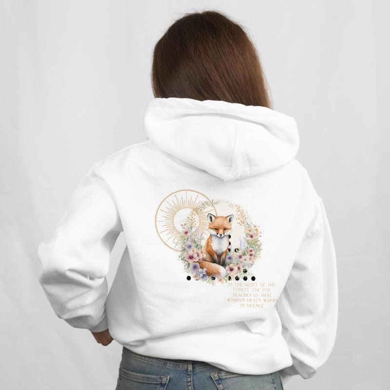 Süßer Fuchs Hoodie - Süßes Tiermotiv, Gemütlicher Kapuzenpullover Für Tierfreunde & Naturfans, Oversized Hoodie von MerkerHarmsDesigns
