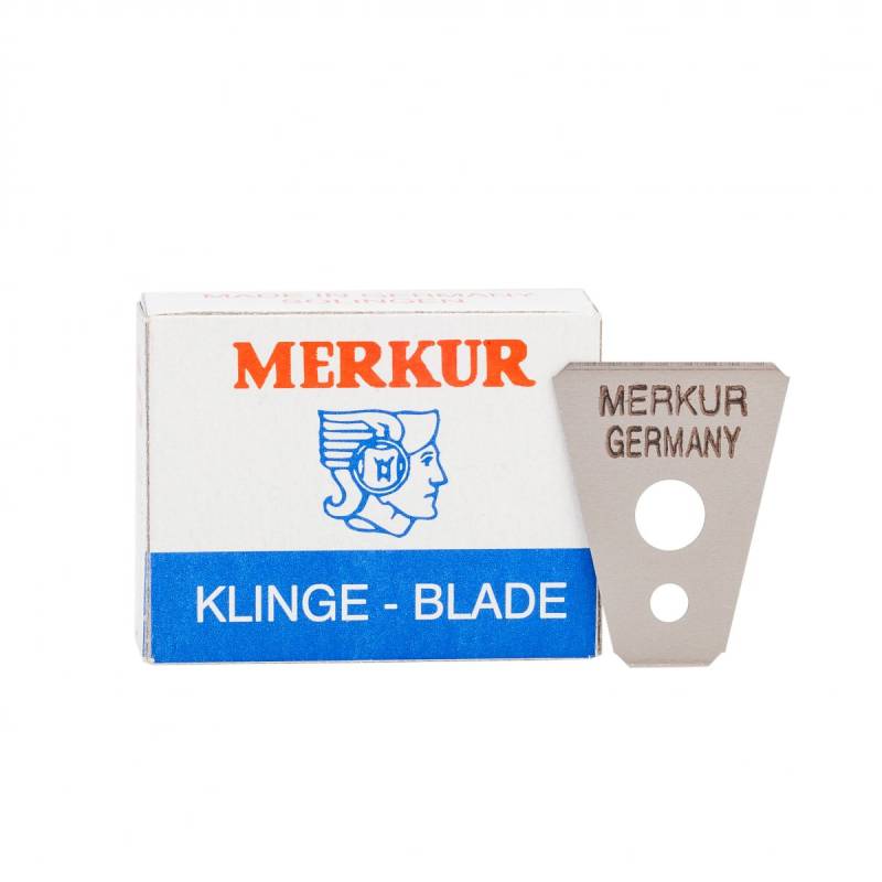 Merkur razor blades in a 10-packfür Schnurrbart und Augenbrauen Rasierer von Merkur