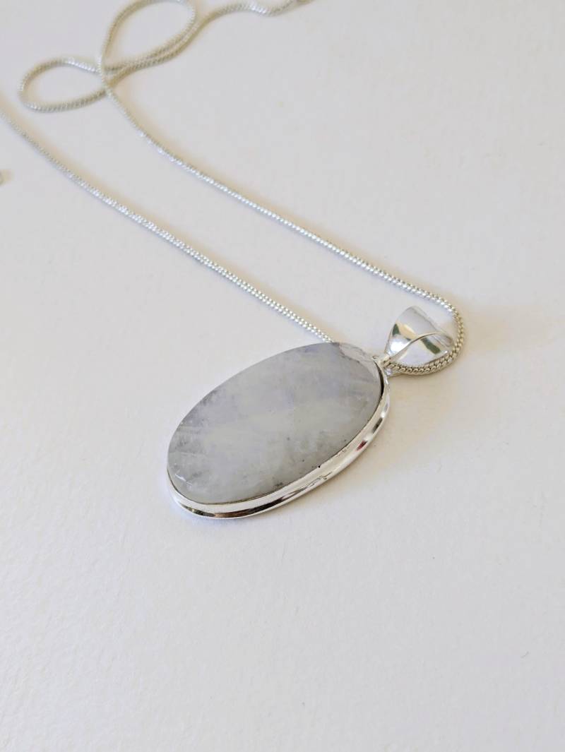 Anhänger Mondstein 925 Silber von MerlesJewellery