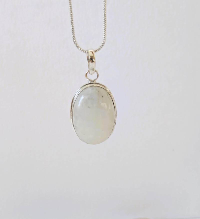 Anhänger Mondstein 925 Silber Anhänger Mondstein 925 Silber von MerlesJewellery