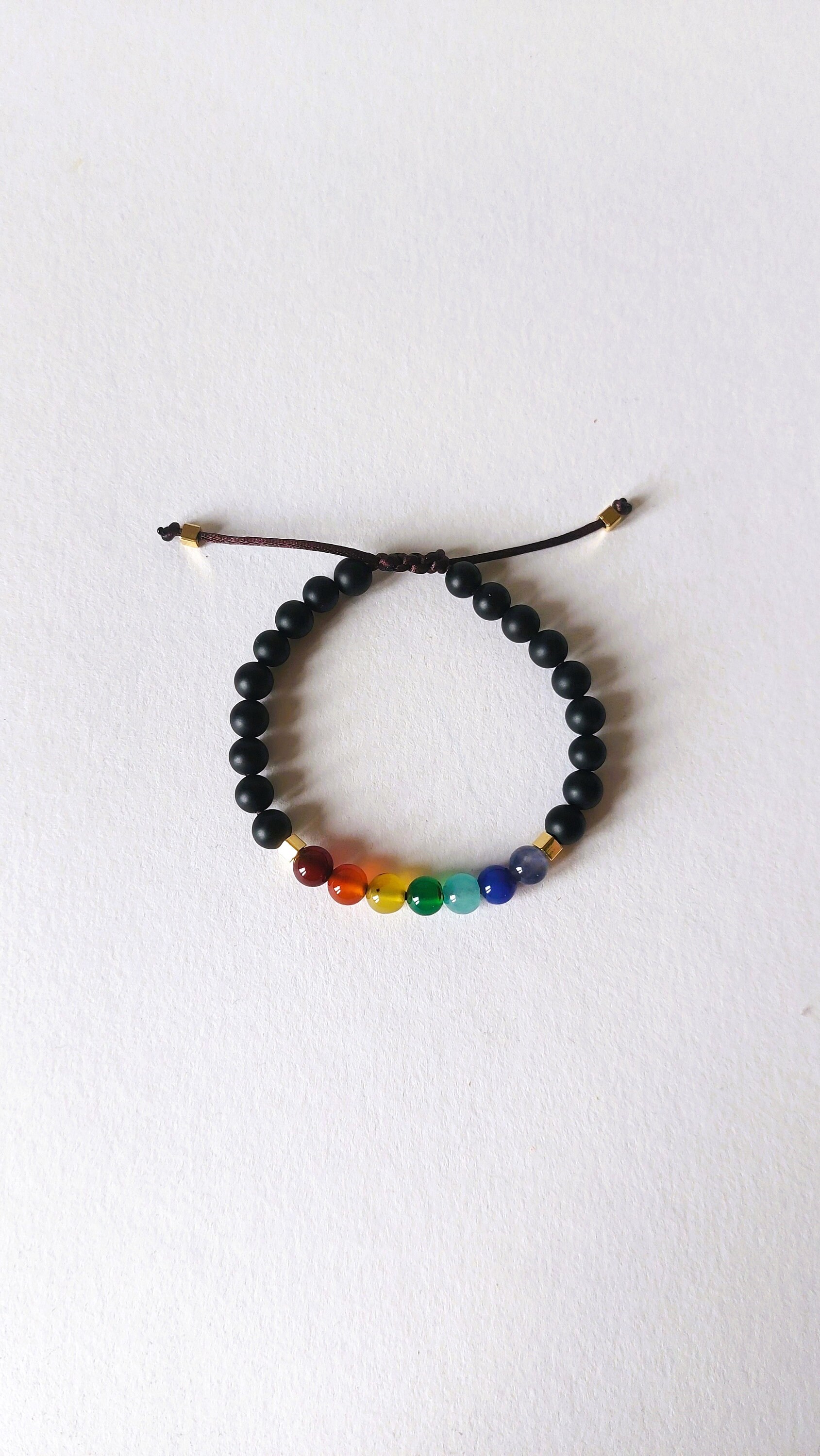 Chakra Armband Achatsteine Handgefertigt Chakra Armband Achatsteine Handgefertigt von MerlesJewellery