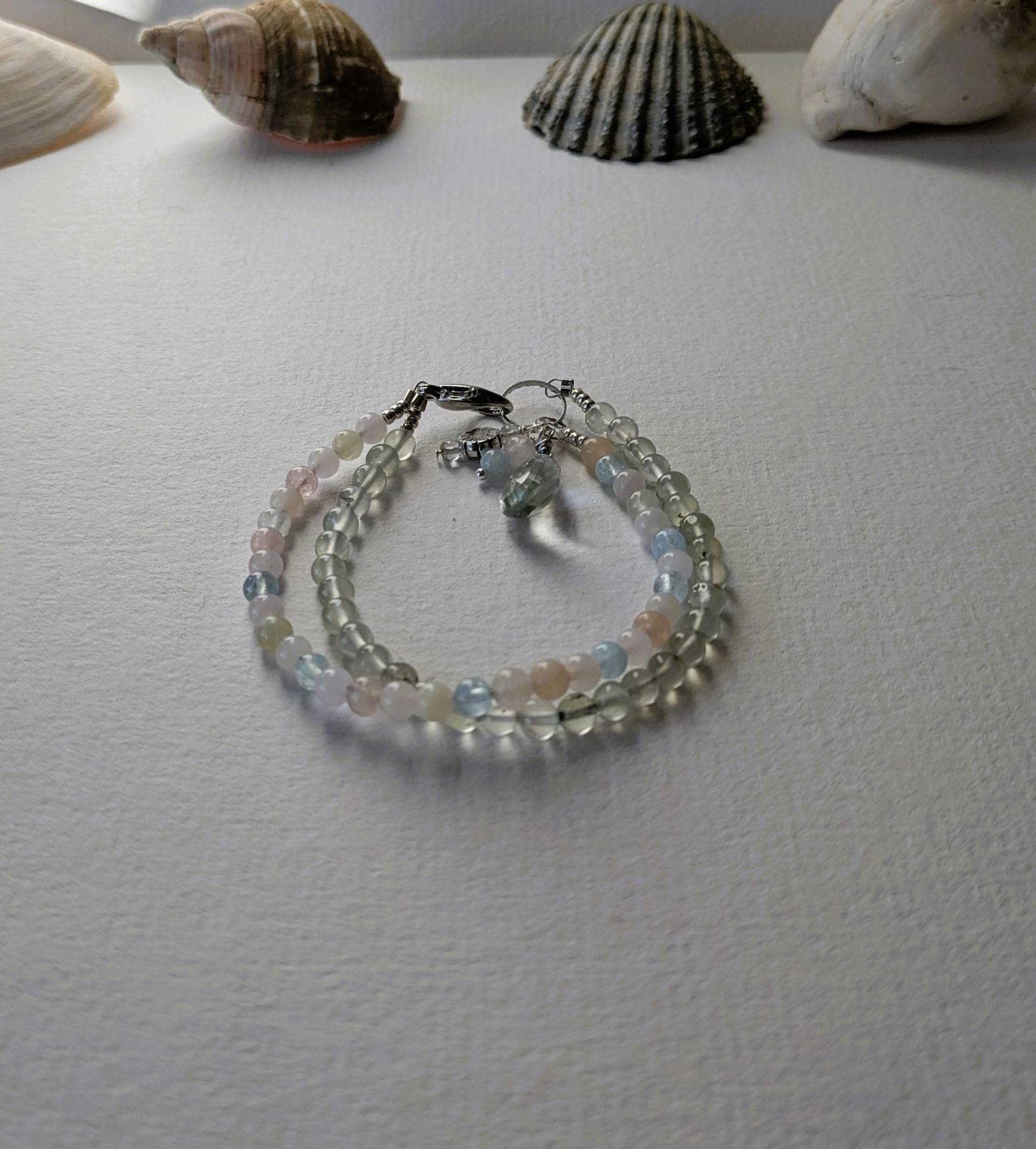 Morganit Amethyst Armband von MerlesJewellery