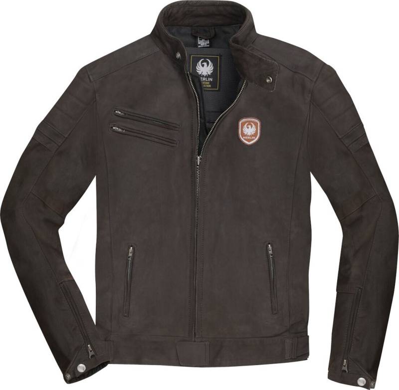 Merlin Motorradjacke Alton Motorrad Lederjacke herausnehmbares Innenfutter von Merlin