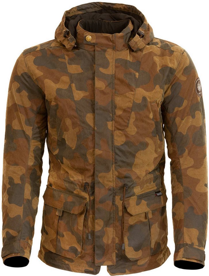 Merlin Motorradjacke Belmot Camo Motorrad Wachsjacke von Merlin
