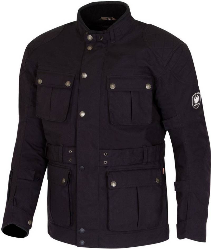Merlin Motorradjacke Burslem Eco Laminated Motorrad Textiljacke Wasserdicht Atmungsaktiv wasserabweisend protektoren herausnehmbares von Merlin