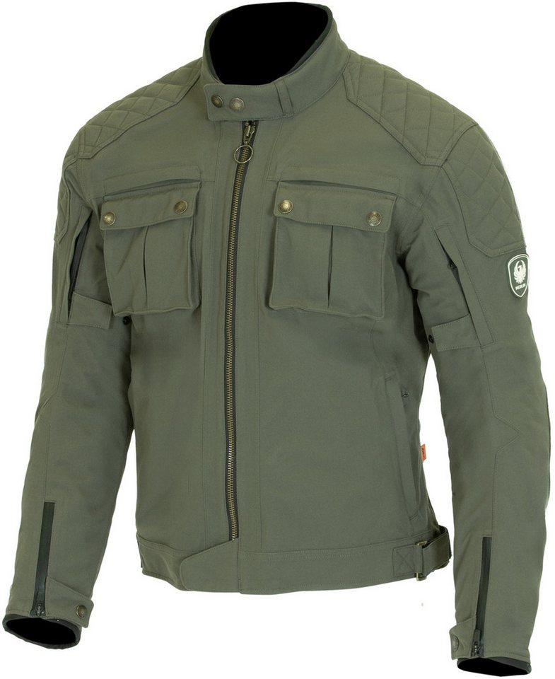 Merlin Motorradjacke Coplow Eco D30 laminierte Motorrad Textiljacke wasserabweisend von Merlin