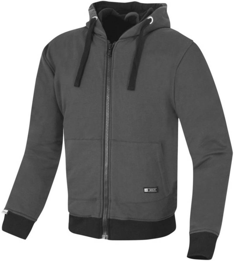 Merlin Motorradjacke Hamlin Motorrad Zip Hoodie Jacke Atmungsaktiv protektoren abriebfest reißverschluss von Merlin