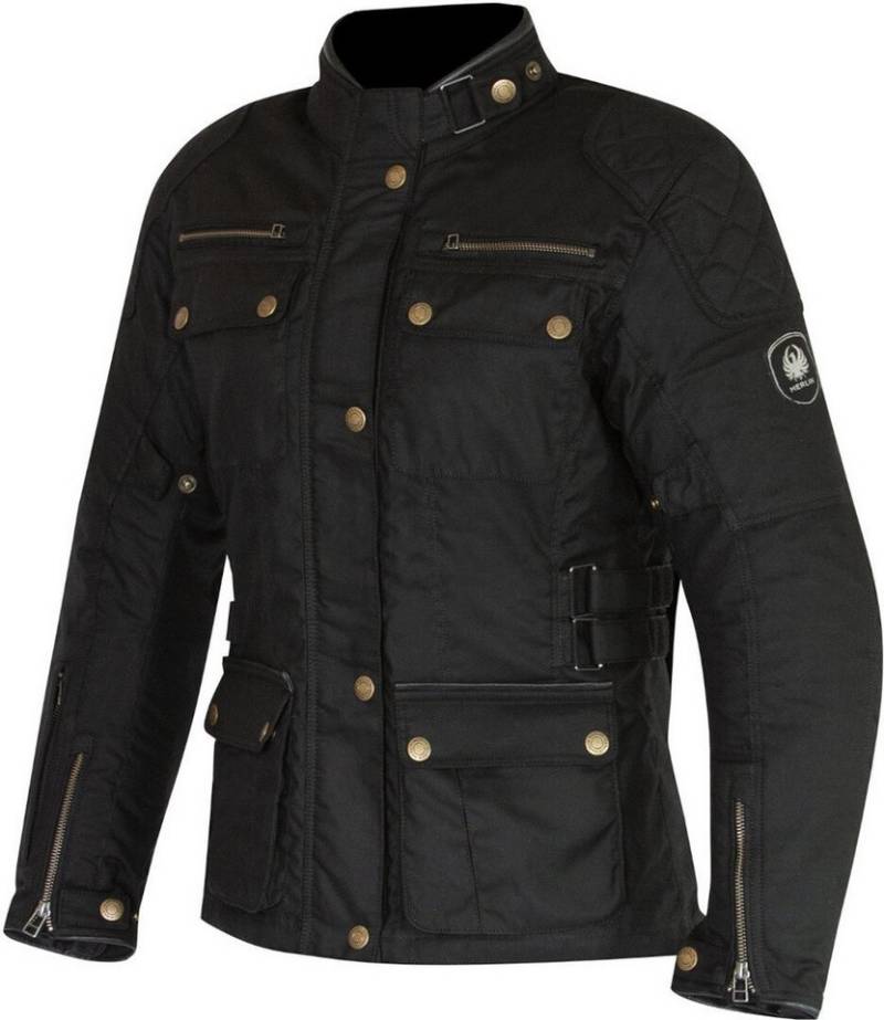 Merlin Motorradjacke Harriet II Damen Motorrad Textiljacke Rückenprotektor enthalten,herausnehmbares Innenfutter,wasserdicht von Merlin