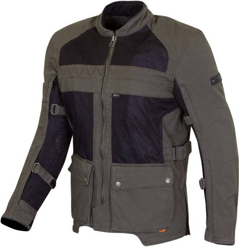 Merlin Motorradjacke Mahala D3O Raid Explorer Motorrad Textiljacke Rückenprotektor enthalten von Merlin