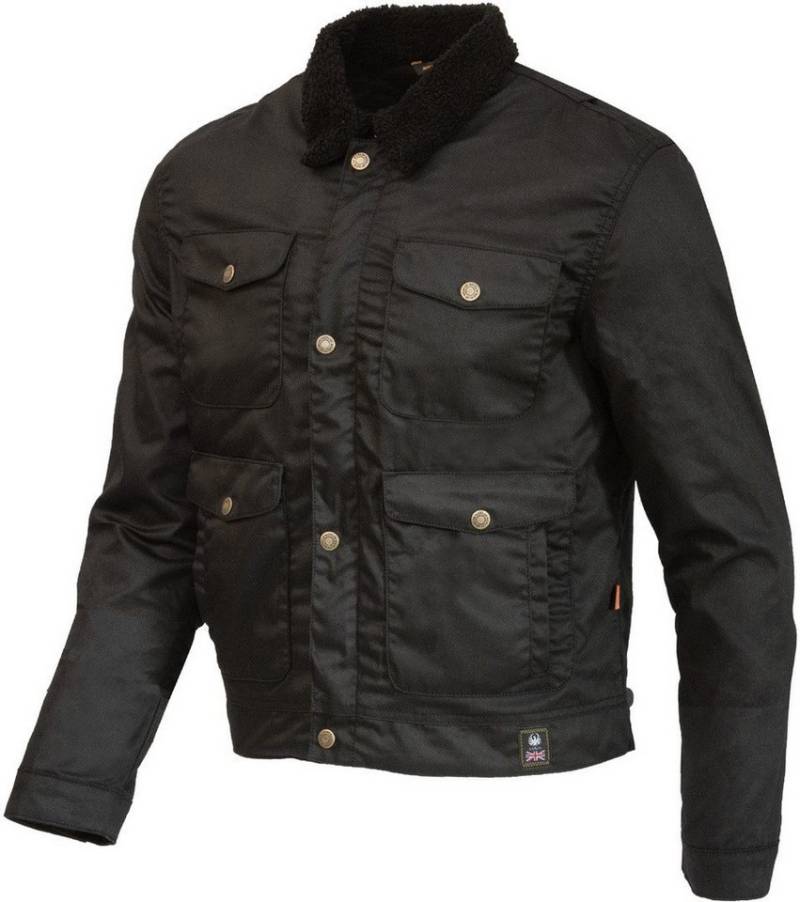 Merlin Motorradjacke Millington D3O Motorrad Wachsjacke Wasserdicht Atmungsaktiv wasserabweisend belüftet protektoren reißve von Merlin