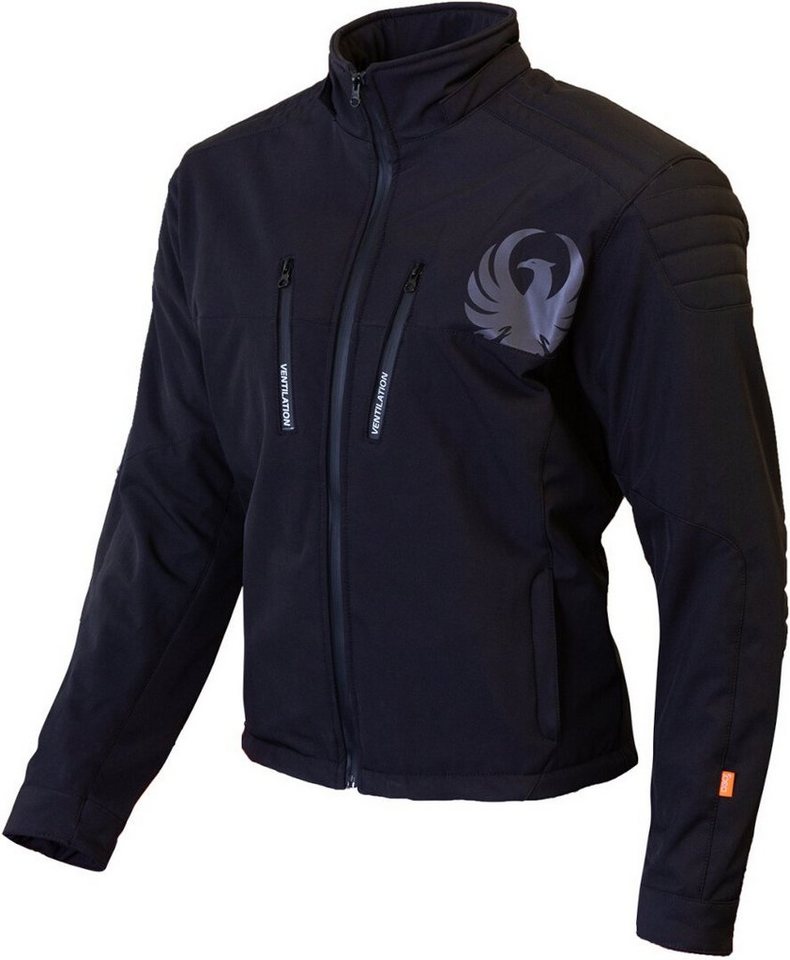Merlin Motorradjacke Reflex Motorrad Textiljacke Atmungsaktiv wasserabweisend belüftet reißverschluss von Merlin