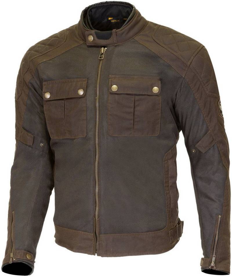 Merlin Motorradjacke Shenstone II Cotec Air Motorrad Textiljacke Wasserdicht Atmungsaktiv protektoren reißverschluss wasserdichte von Merlin