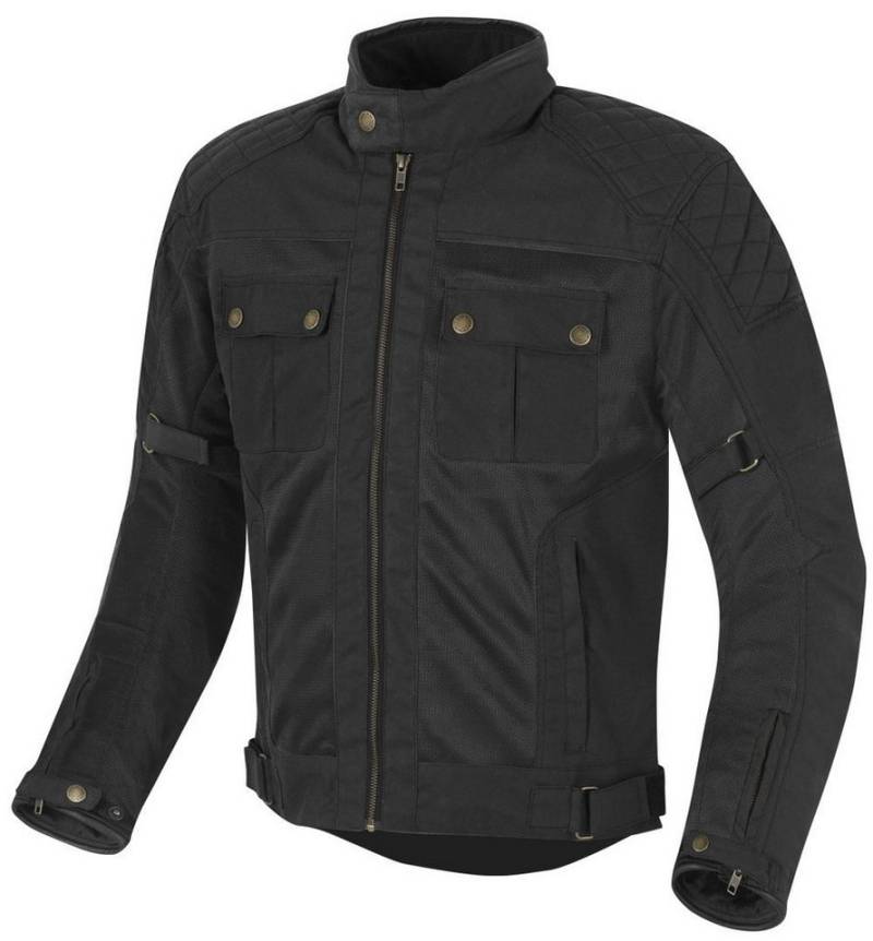 Merlin Motorradjacke Shenstone Motorrad Wachsjacke perforiert,herausnehmbare Membrane,wasserdicht von Merlin