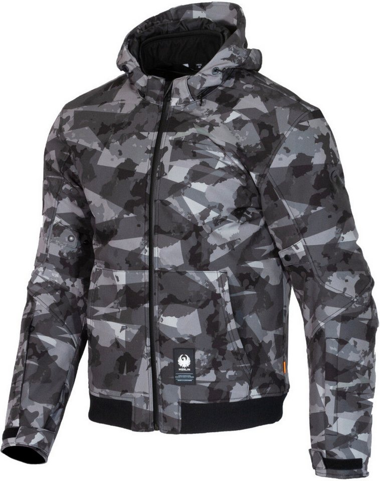 Merlin Motorradjacke Torque D3O wasserdichter Motorrad Zip Hoodie von Merlin