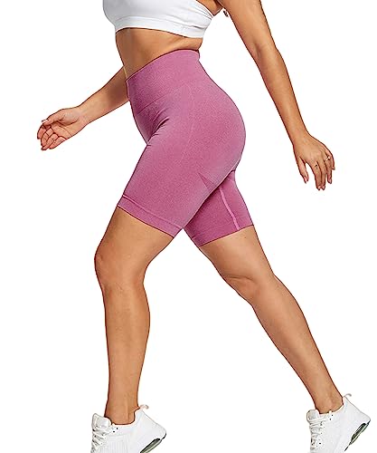 Merlvida Damen Scrunch Butt Sport Shorts Seamless Gym Leggings High Waist Kurz Hose Push Up Sporthose Blickdicht Radlerhose für Biker Yoga Fitness Workout von Merlvida