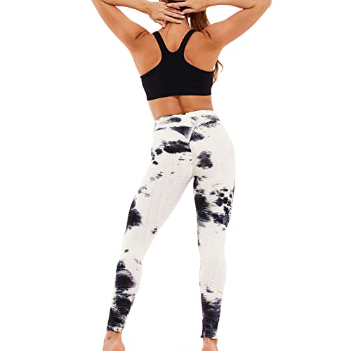 Merlvida Sport Leggings Damen High Waist, Anti Cellulite Push up Leggins Blickdicht mit Bauchkontrolle - Weich Elastisch Yogahose Sporthose Damen, Slim Sportleggins Boom Booty Leggings für Damen von Merlvida