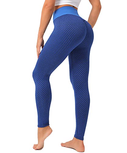 Merlvida Sport Leggings Damen High Waist, Anti Cellulite Push up Leggins Blickdicht mit Bauchkontrolle - Weich Elastisch Yogahose Sporthose Damen, Slim Sportleggins Boom Booty Leggings für Damen von Merlvida