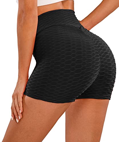 Merlvida Sport Leggings Damen High Waist, Anti Cellulite Push up Leggins Blickdicht mit Bauchkontrolle - Weich Elastisch Yogahose Sporthose Damen, Slim Sportleggins Boom Booty Leggings von Merlvida