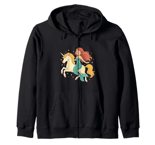 Meerjungfrau reitet EIN Einhorn Mädchen Männer Frauen Kinder Erwachsene Nichte Kapuzenjacke Meerjungfrau reitet EIN Einhorn Mädchen Männer Frauen Kinder Erwachsene Nichte Kapuzenjacke von Mermaid Riding A Unicorn Rainbow Shop For Niece