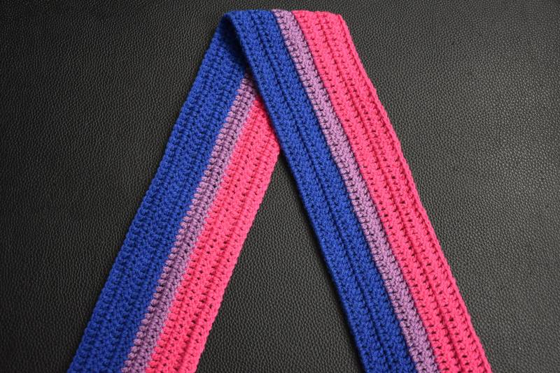 Bisexuelle Stolz Schal von MermaidCarlenaCrafts