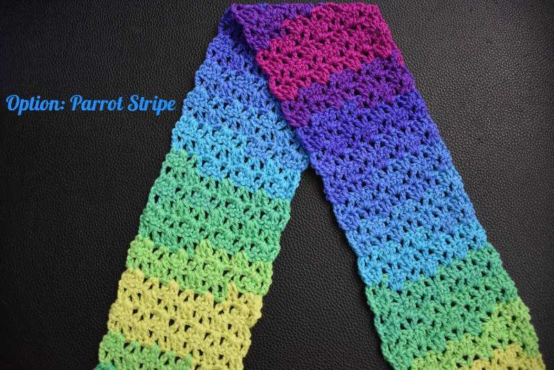 Flirty Gestreiften Schal Flirty Gestreiften Schal von MermaidCarlenaCrafts