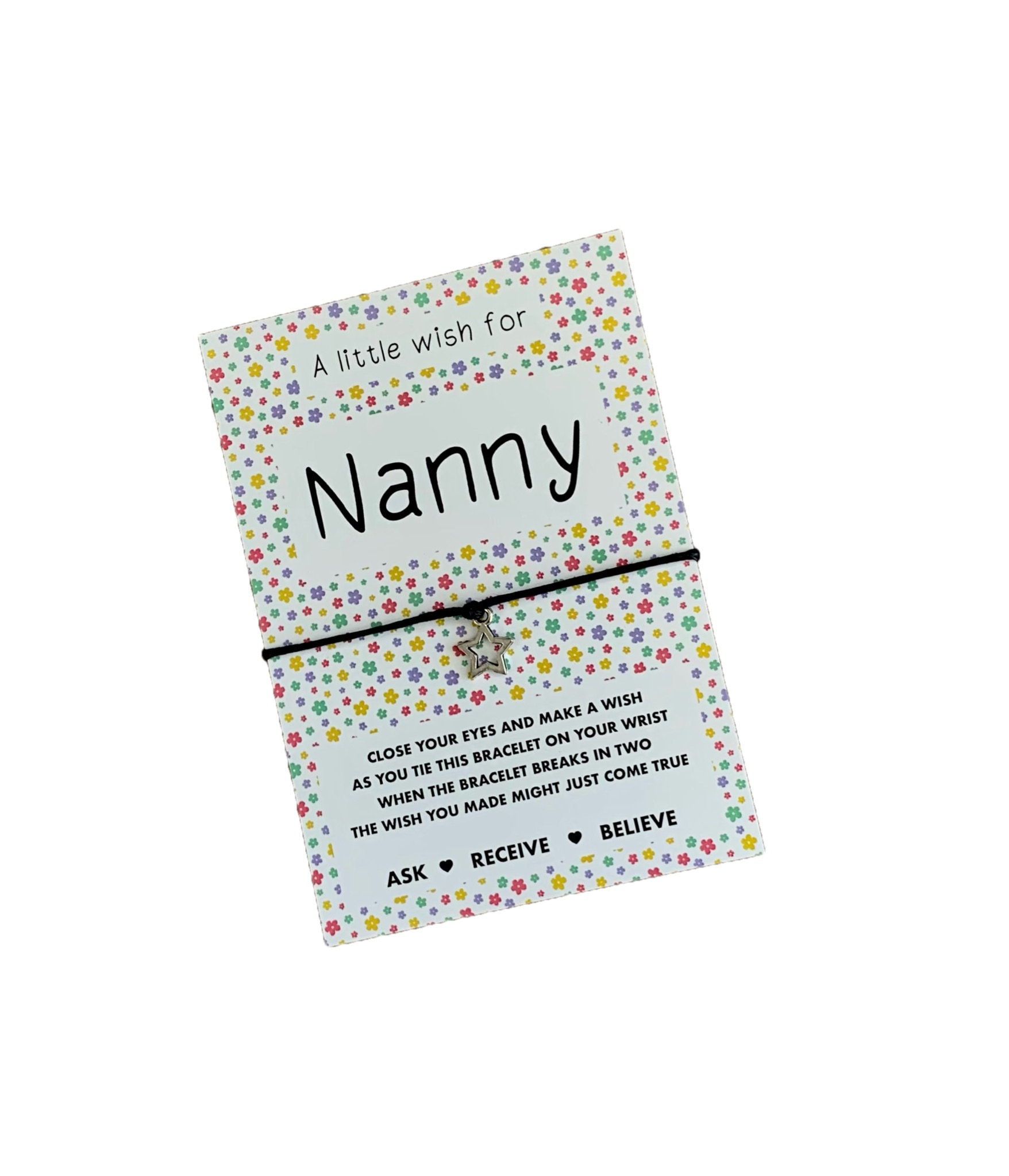 Geschenk Für Kindermädchen | Nanny Wunschschnur Armband Kaufen Sie 5 Erhalten 1 Gratis von MermaidMarysUK