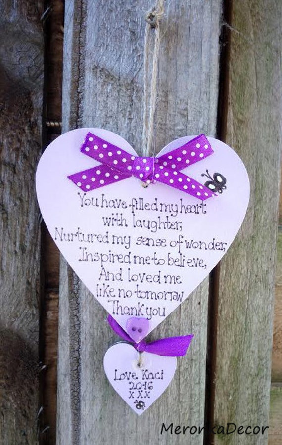 Personalisierte Lehrer Geschenk - Kindergarten Maßgeschneiderte Handgefertigte Holzherz Schmetterling Personalisierte Lehrer Geschenk - Kindergarten Maßgeschneiderte Handgefertigte Holzherz Schmetterling von MeronkaDecor