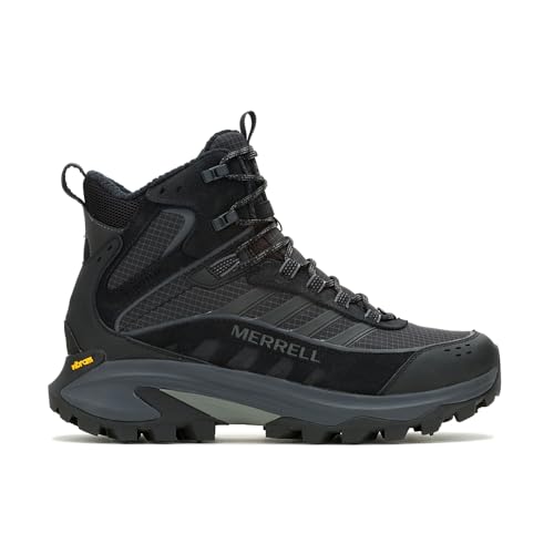 MERRELL Herren Moab Speed 2 Thermo MID WP Wanderstiefel, Triple Black, 42 EU von Merrell
