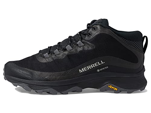Merrell Herren Moab Speed MID Bootsschuh, Black Asphalt, 42 EU von Merrell