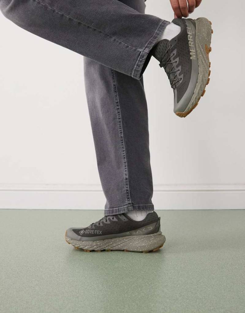 Merrell - Agility Peak 5 GTX - Sneaker in Braun-Brown von Merrell