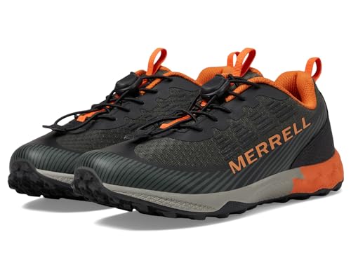 Merrell Agility Peak Sneaker, Olive/Black/ORANGE, 37.5 EU von Merrell